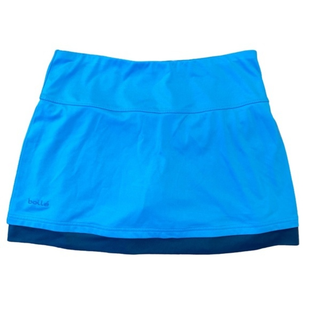 Bolle Women's Blue Skort-S blue gray , polyester spandex